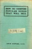 How To Compose Popular Songs That Will Sell