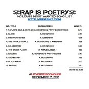 Rap Is Poetry - List pictures